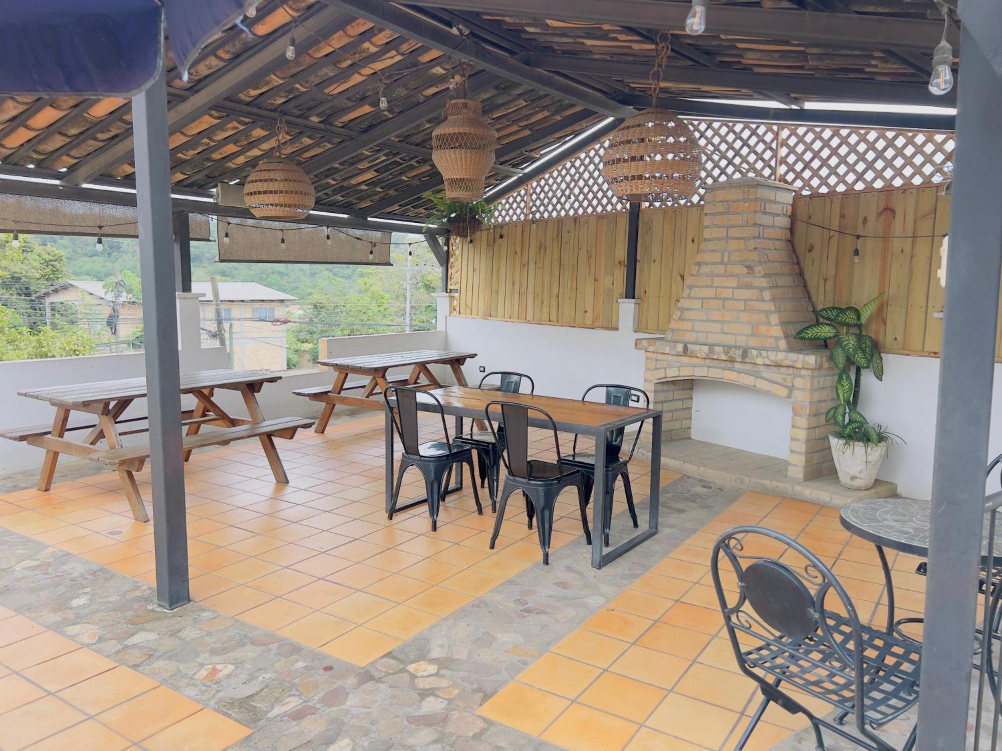Jardin Cafe Hotel & Restaurant Gracias Dış mekan fotoğraf